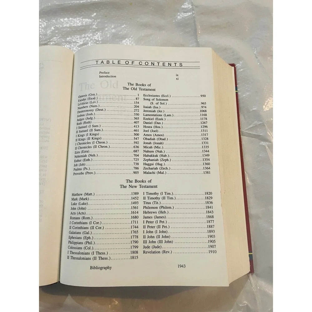 Amplified Bible AMP Zondervan Hardcover Red 1992 Old New Testament Study Bible